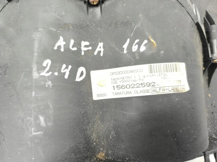 фото №11, Спидометр alfa romeo 166 936_ 156022592 2.4l дизель 120kw 2003