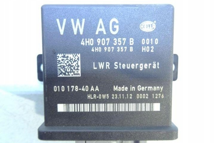 фото №3, Модуль света audi a6 avant 4g5, c7, 4gd 4h0907357b 1.97l дизель 130kw