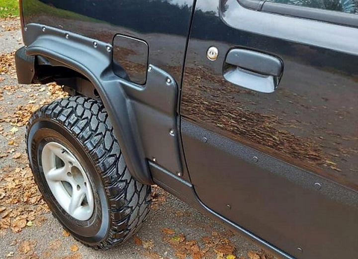 фото №10, Розширювачі пластиковий 9 cm крила колісна арка suzuki jimny