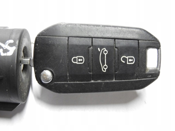 фото №7, Peugeot 508 sw i 10-13 замок зажигания ключ две вкладыши 9663123380 9665975580