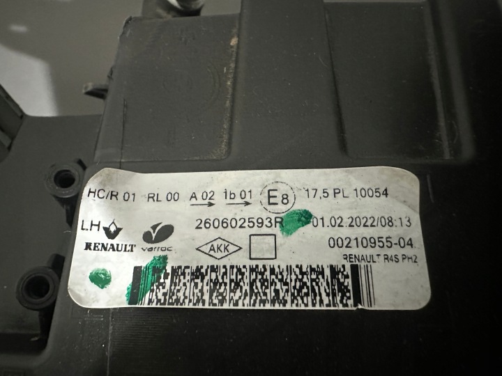 фото №12, Renault twingo iii рестайлінг фара ліва led європа 260602593r