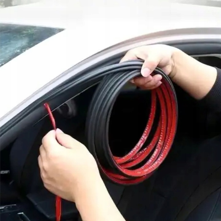 фото №10, Прокладка samoprzylepna do дверь автомобиля улучшенная прочная i 5m i 14x15 mm