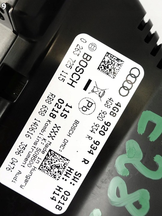 фото №10, Audi a6 4g0 a7 4g8 c7 14-18 рестайлинг спидометр приборы eu 2.0 tdi 4g8920934r 36 km