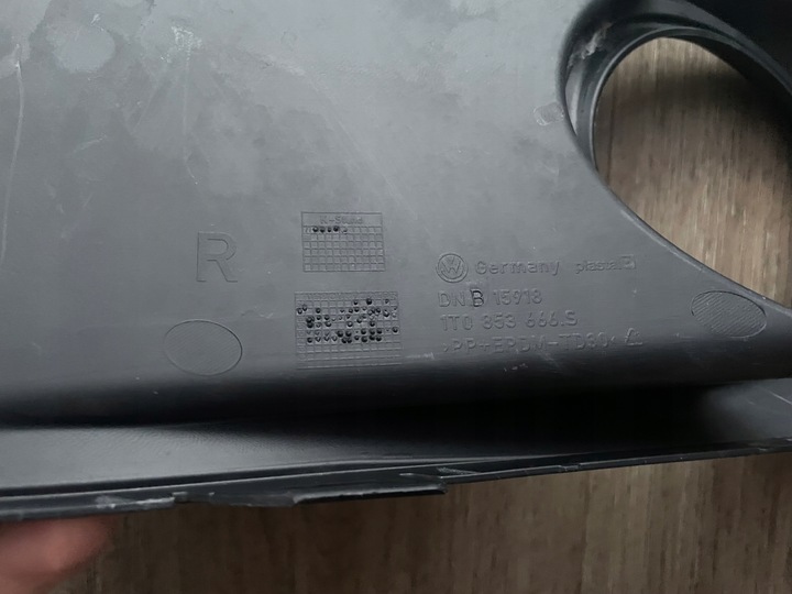 фото №15, Vw caddy iii touran рестайлинг 2011-2015 решётки бампера l+p 1t0 оригинал