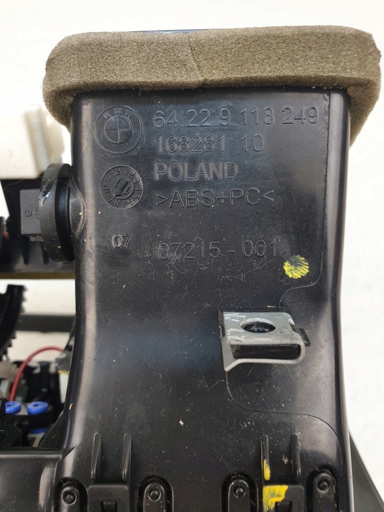 фото №6, Bmw 5 gt f07 решітка повітропровід зад задня оригінал