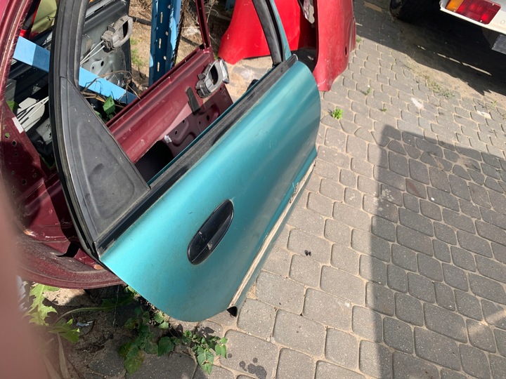 фото №4, Двері праві зад daewoo lanos 5d 43u зелений