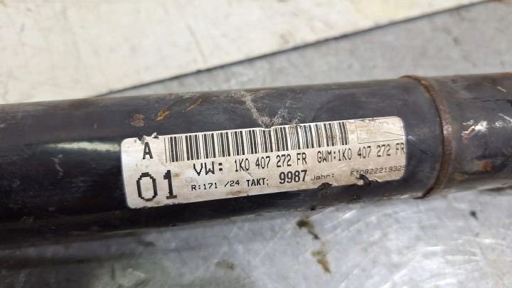 фото №6, Полуось права перед 1k0407272fr vw golf v leon ii octavia ii