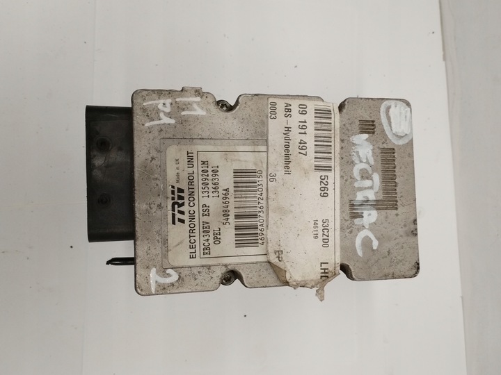 фото №1, Насос abs opel vectra c 09191497