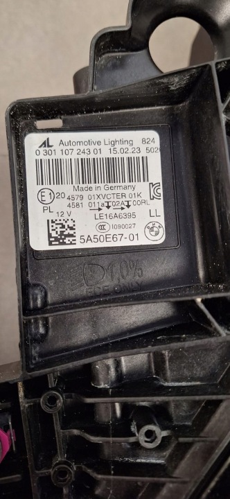 фото №15, Bmw 5a50e67 5a50e68 z4 g29 фара правая левая перед передняя полный led