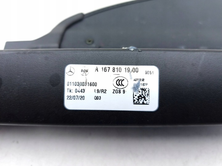 фото №9, Mercedes-benz gle w167 2020 ролета багажника a1678101900