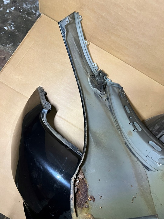 фото №8, Bmw z3 e36/7 рестайлінг бампер крило підкрилок гумова накладка заливання зад комплект 303