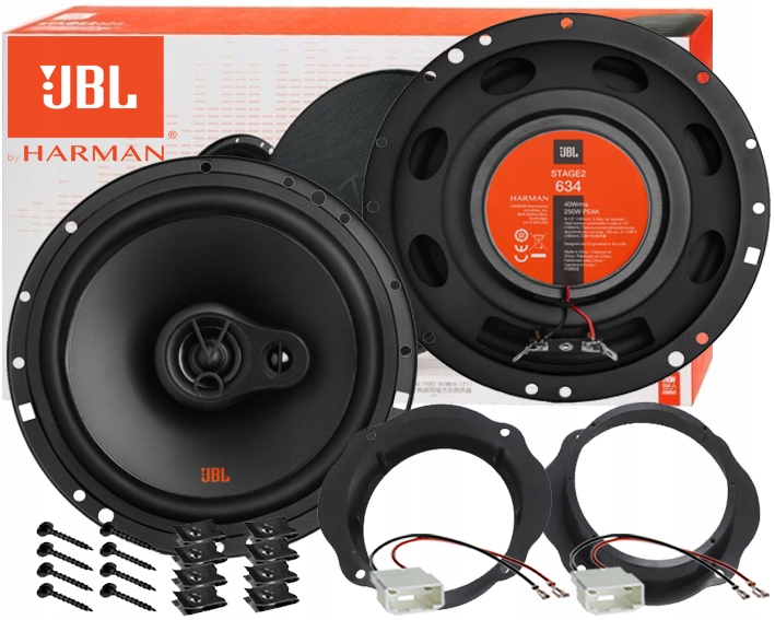 фото №1, Jbl 634 динамики trójdrożne ford focus mk2 c-max mk1 kuga mk1 дверь перед