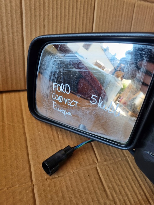 фото №10, Зеркало левая 5 pin ford transit connect 2006-2013 mk1 рестайлинг европа