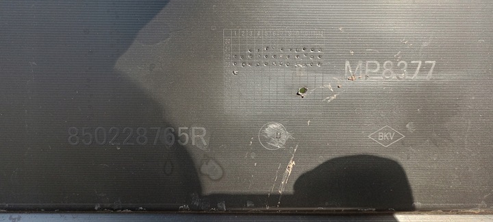 фото №10, Бампер зад задний renault megane iv 4 рестайлинг 21-24rok 850228765r mp8377 оригинал