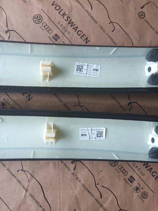 фото №8, Audi a6 c7 4g рестайлинг защита стойка правая левая 4g0867233c jy1 4g0867234c jy1