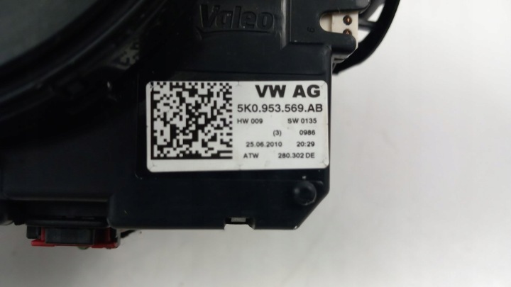 фото №7, Vw passat b6 b7 переключатель комбинированный шлейф 5k0953569ab