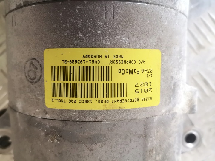 фото №7, Ford kuga mk2 2.5 ben компресор кондиціонера cv61-19d629-bl