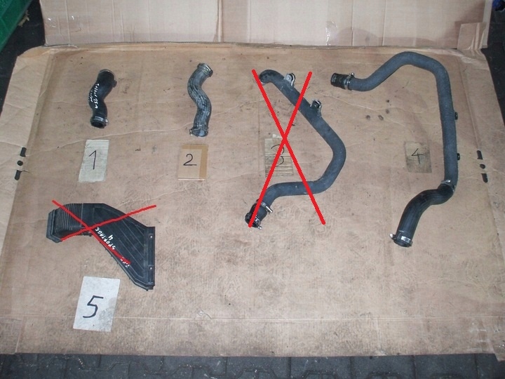фото №1, Sportage iv tucson ii шланг труба интеркулер воздуховод