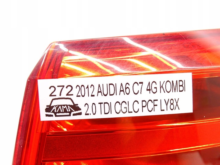 фото №10, Лампа права праві зад audi a6 c7 4g9945096 універсал