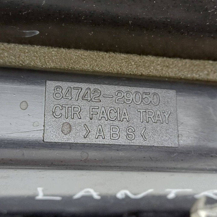 фото №11, Рамка радио консоль средняя hyundai lantra ii 8474029530 8479029100 nr456