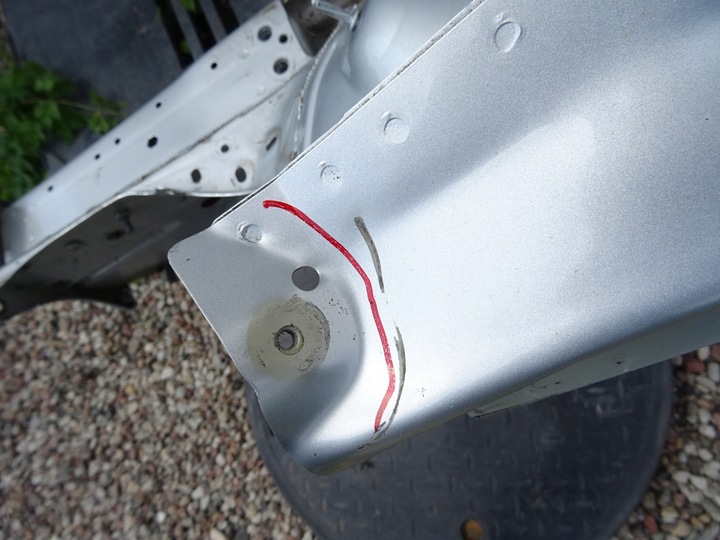 фото №11, Skoda octavia 4 iv универсал лонжерон четверть левый перед стойка пороги la7w