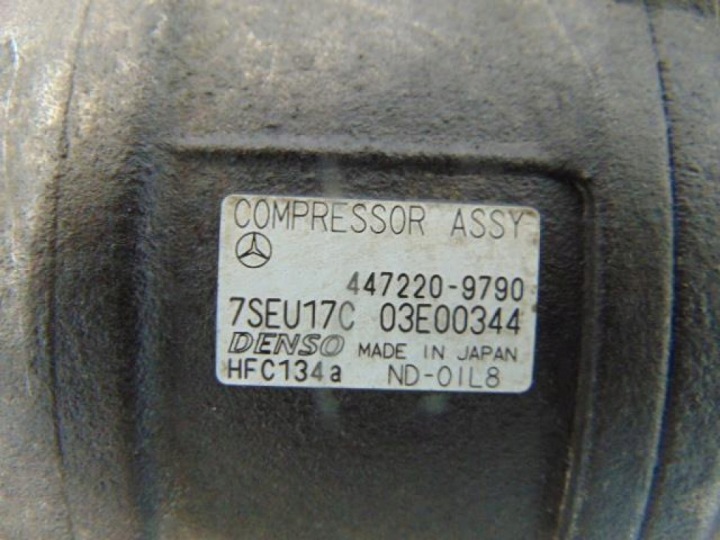 фото №8, Mercedes c клас w203 компресор кондиціонера 447220-9790