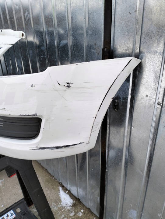 фото №10, Бампер перед передний suzuki swift iv mk6 рестайлинг 2008-2010 белый