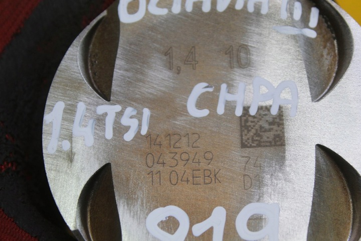 фото №6, Поршень шатун skoda octavia iii vw 1.4 tsi chpa 04ec 04ebk 043941 141212