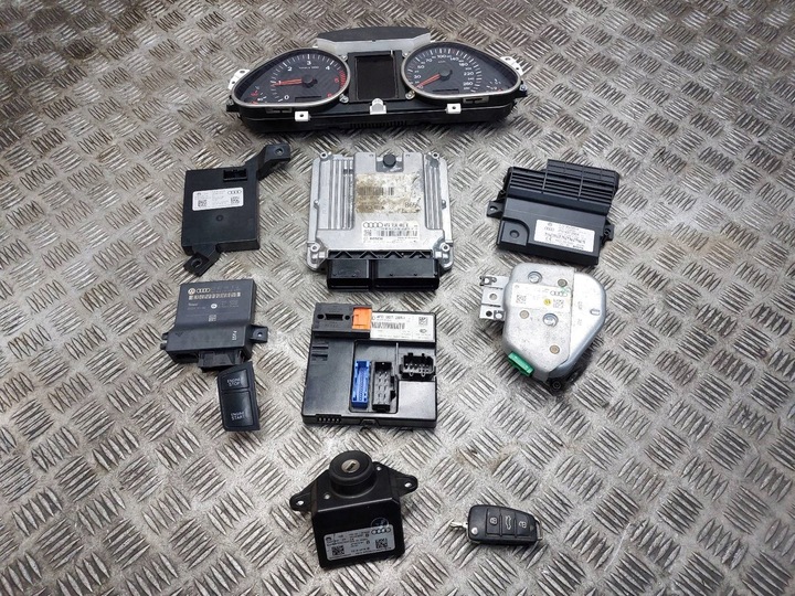 фото №1, Набор стартовый audi a6 c6 2.7 tdi 4f5910401k 4f0905852c 4f0920901g