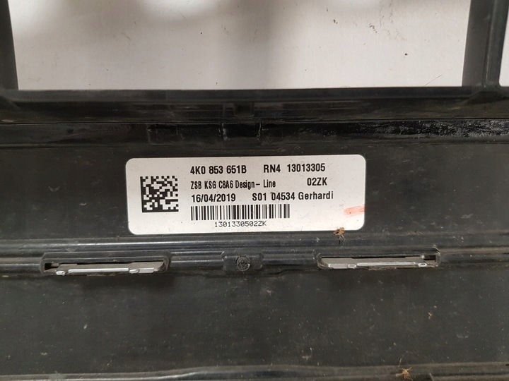 фото №14, Бампер решітка радіатора решітка audi a6 c8 4k0 переднє перед 18-24 4k0807437a гарний