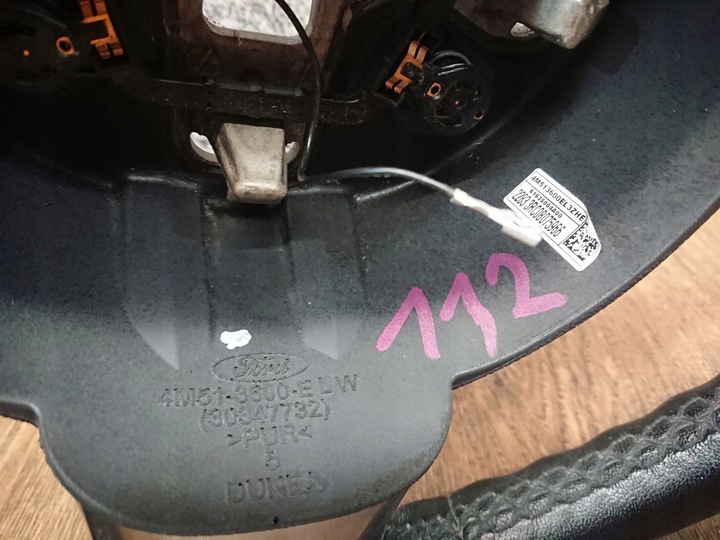 фото №5, Ford focus mk2 рестайлинг руль 4m51-3600-e