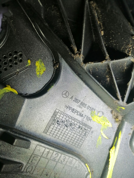 фото №11, Mercedes e-klasa купе w207 бампер перед