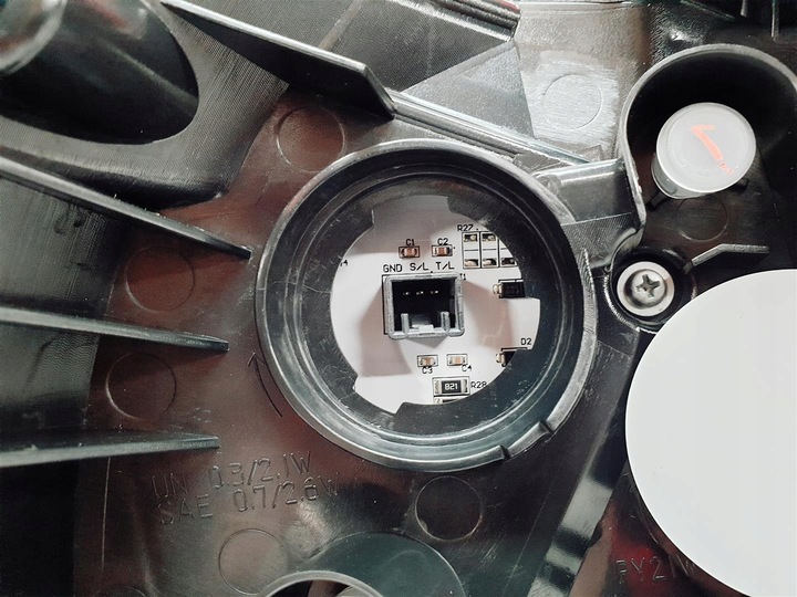 фото №14, Mitsubishi space star ii 2 рестайлинг 17r+ лампа зад led европа !!!