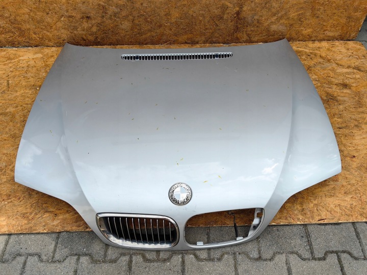 фото №6, Капот крышка двигателя bmw 3 e46 sedan touring универсал рестайлинг титан серебро