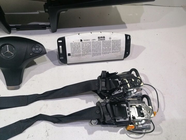 фото №7, Mercedes e-kl w207 купе панель консоль подушка безопасности ремни