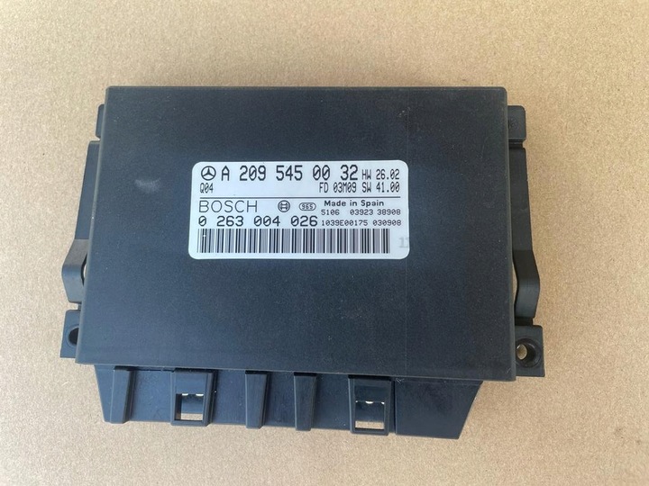 фото №1, Модуль блок керування pdc парктронік mercedes clk w209