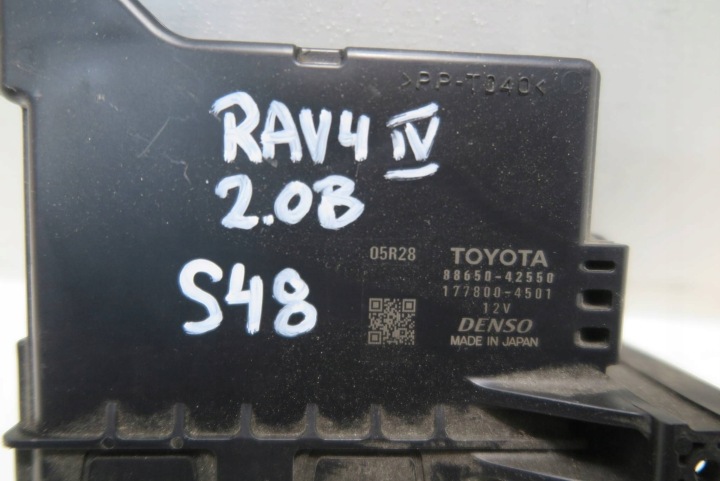 фото №5, Модуль блок управления  кондиционера toyota rav4 iv 88650-42550