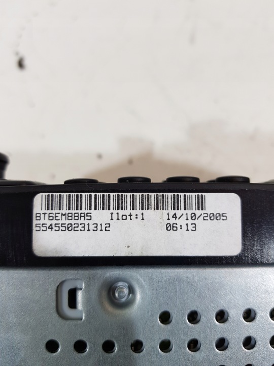фото №9, Магнітола cd mp3 peugeot 307 206 96611439xt