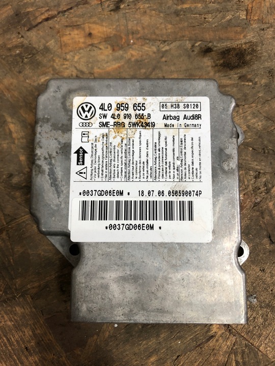 фото №1, Audi q7 модуль подушка безопасности 4l0959655 4l0910655b