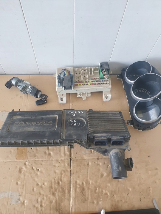 фото №1, Блок керування набір старт mazda 3 1,6 16v 100140-7041