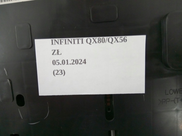 фото №7, Панель приладів infiniti qx56 qx80 z62 11-19 європа