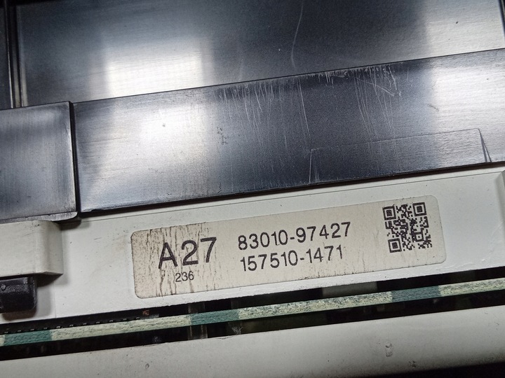 фото №5, Daihatsu yrv 1.3 90 km спідометр  прилади eu 83010-97427