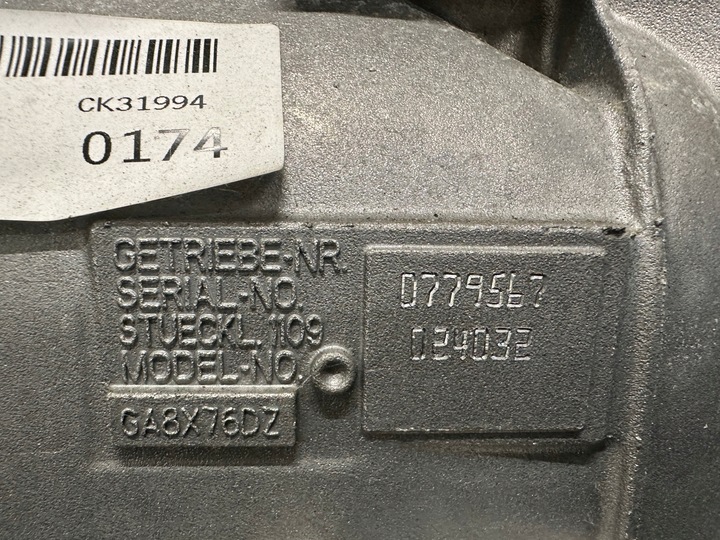 фото №9, Bmw 8 g14 g15 g16 коробка передач коробки передач ga8hp76x