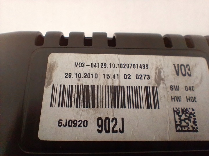 фото №8, Спидометр приборы 6j0920902j seat ibiza iv 1.2 tdi