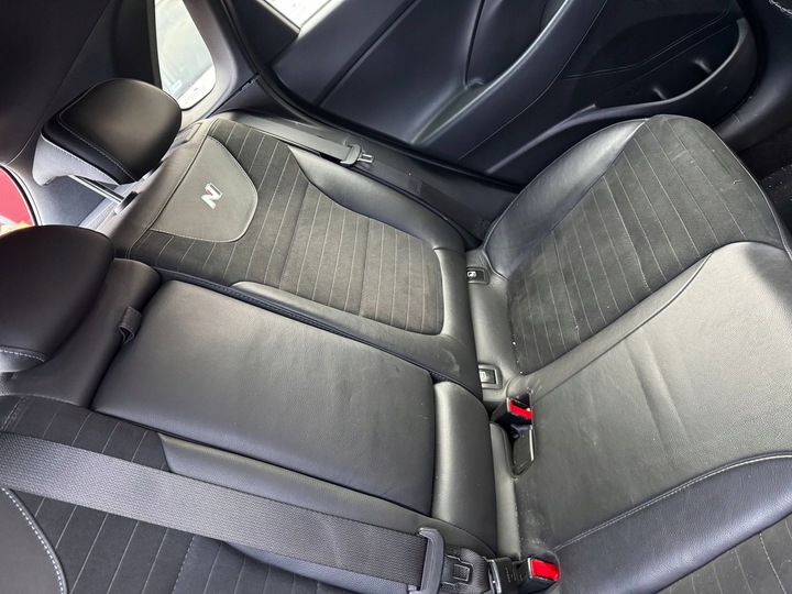 фото №8, Hyundai i30n i30 2019r сидіння комплект диван обшивки шкіра алькантара європа