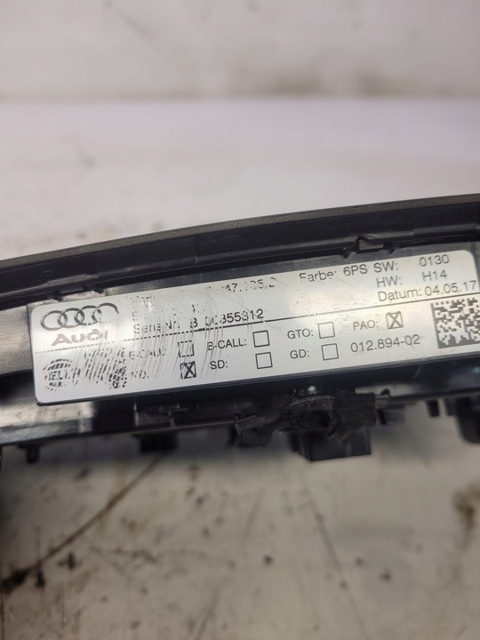 фото №9, Лампа потолок audi a4 b9 8w0947135d led 6ps