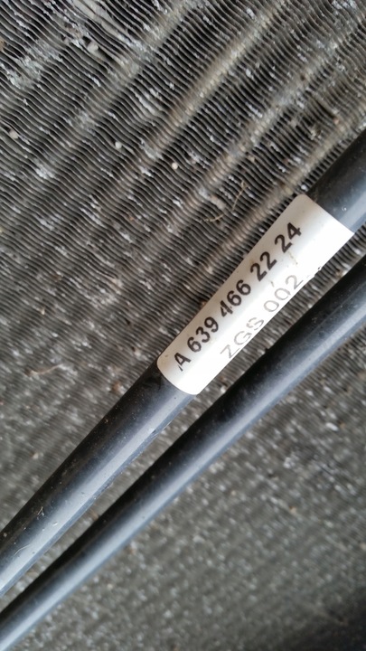 фото №5, Mercedes vito w639 pas переднее радиатор 2.2 cdi