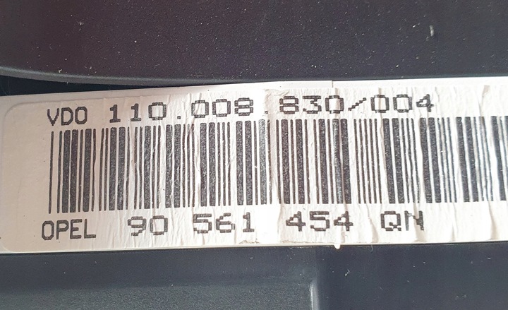 фото №4, Спидометр дисплей opel astra g 1.6 90561454qn
