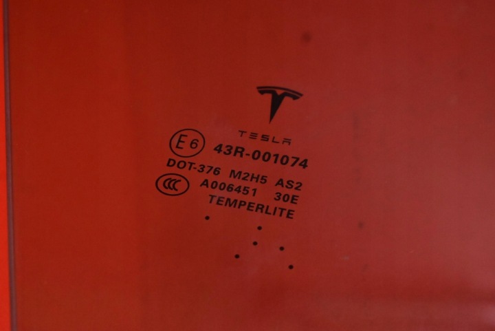 фото №6, Скло бокове праве перед передня tesla модель s 12-20