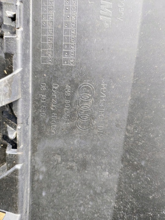 фото №7, Audi q8 s-line бампер зад 4m8807511 спойлер